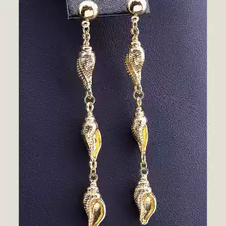 Сережки пусети FJ