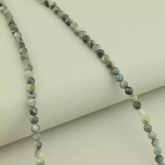 🏷️️ Намисто "Котяче око" (срібло 925 проба, 42 см) ss_104619