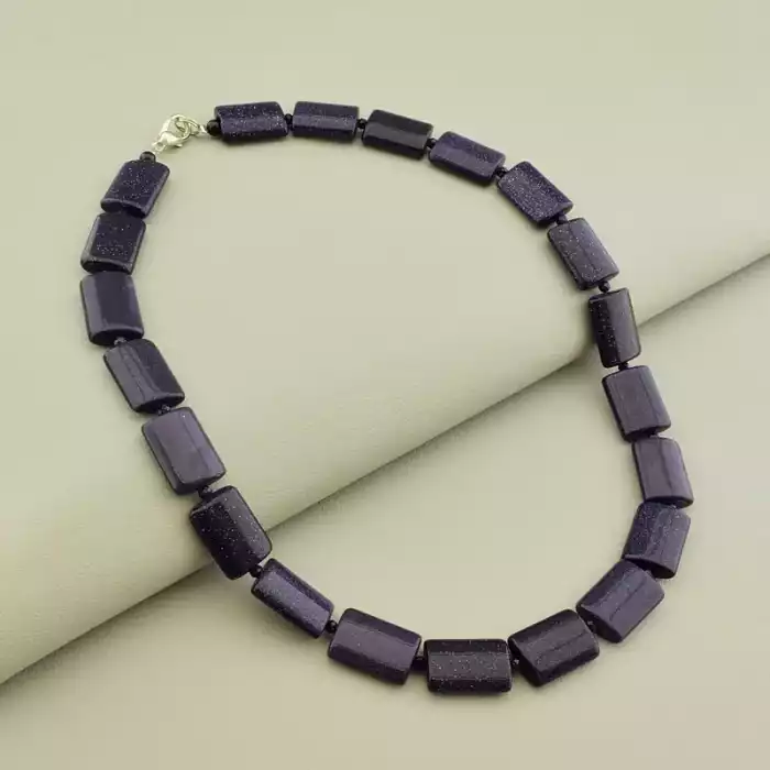 🏷️️ Намисто Каїрська ніч 45 см ss_106452