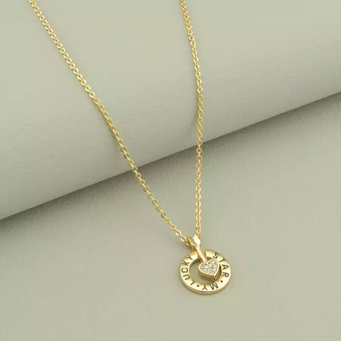 🏷️️ Підвіска Xuping Фіаніт 40 см (позолота 18к) ss_99237