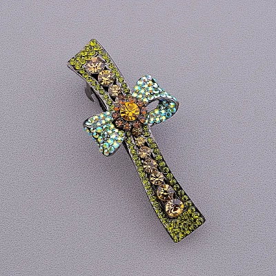 Шпилька Fashion Сrystal 90х35