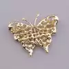 🏷️️ Брошка метелик Сrystal, емаль F-13046