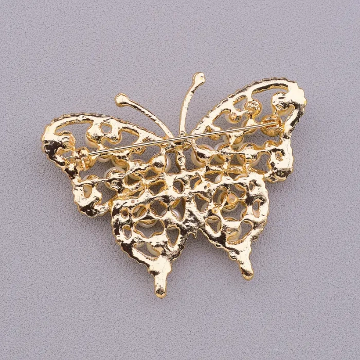 🏷️️ Брошка метелик Сrystal, емаль ss_13046