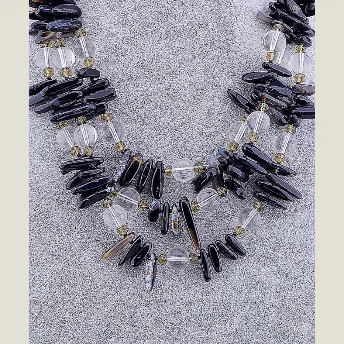 🏷️️ Намисто Гірський кришталь ss_15028