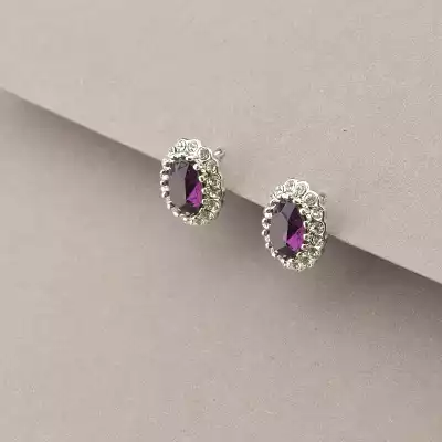 🏷️️ Набір (4предмети) Winniana Фіаніт 40 см. (родій) F-92555