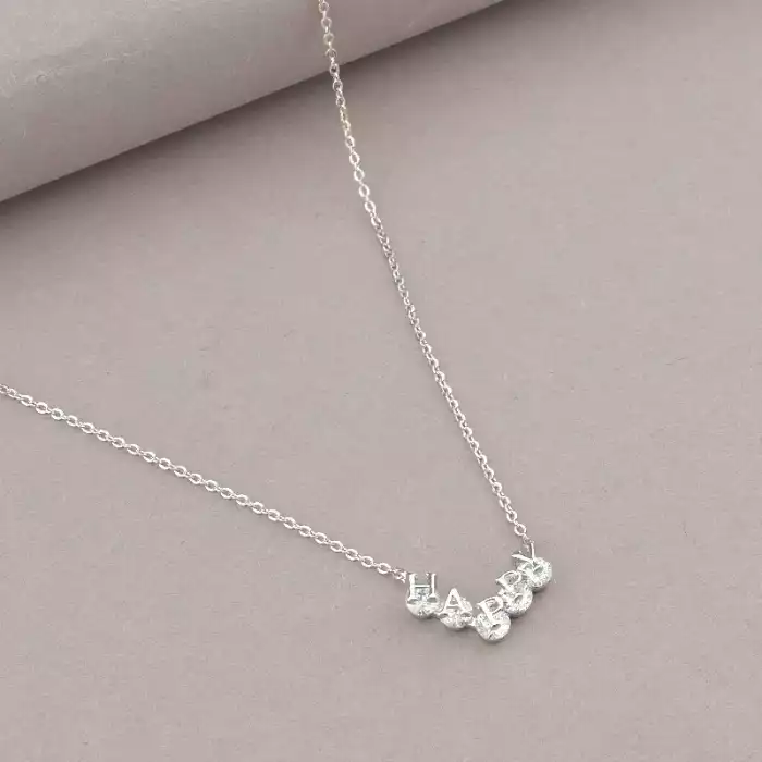 🏷️️ Підвіска Saiya Сrystal 42 см (родій) ss_85681