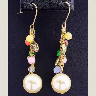 Сережки пусети Hand Made Майорка