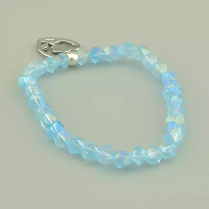 🏷️️ Браслет резинка Чеський кришталь 18 см. ss_95433