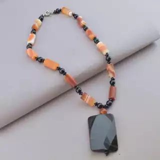 Намисто Агат, Сердолік 50 см.