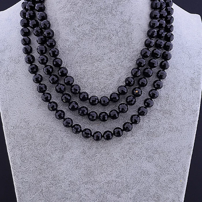 🏷️️ Намисто Агат, Перламутр 46 см ss_78455