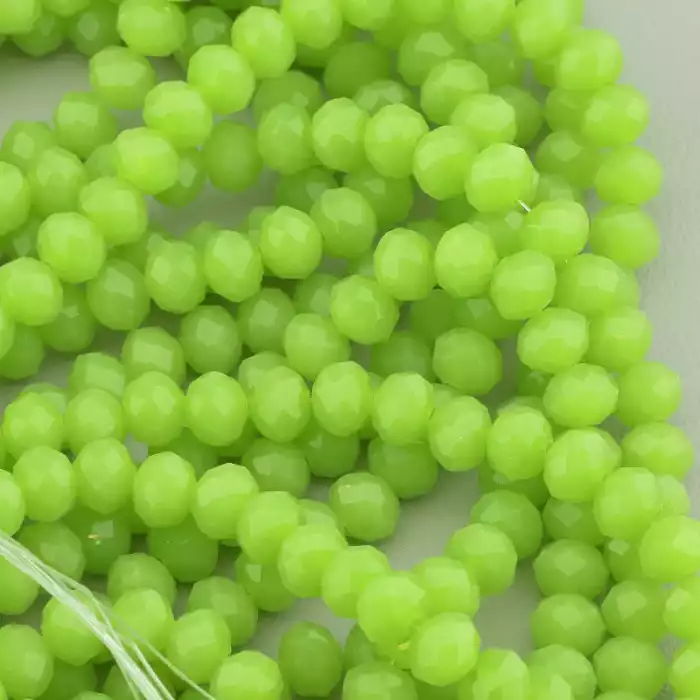 🏷️️ Нитка Чеський кришталь 42 см. 7,5 мм. (без замка) ss_95652