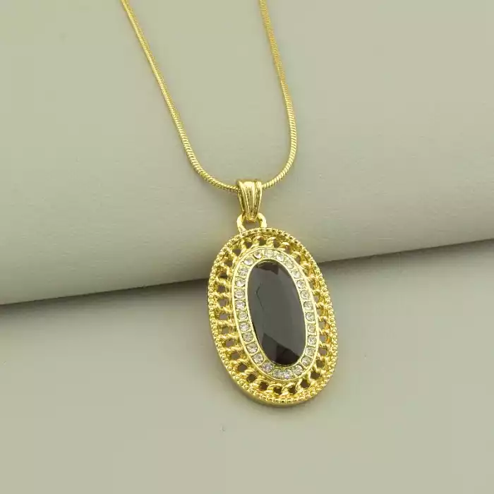 🏷️️ Підвіска + Сережки Фіаніт 46 см. ss_103883