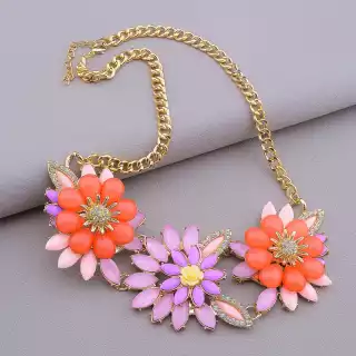 Підвіска квіти Сrystal 45 см FJ