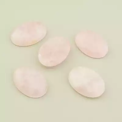 Кабошон Рожевий кварц 25x18мм.