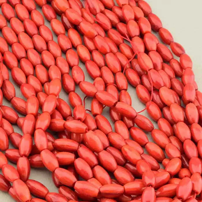 🏷️️ Намистини Корал 40 см (без застібки) F-105534