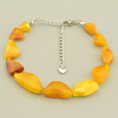 Браслет на карабіні Янтар 20 см