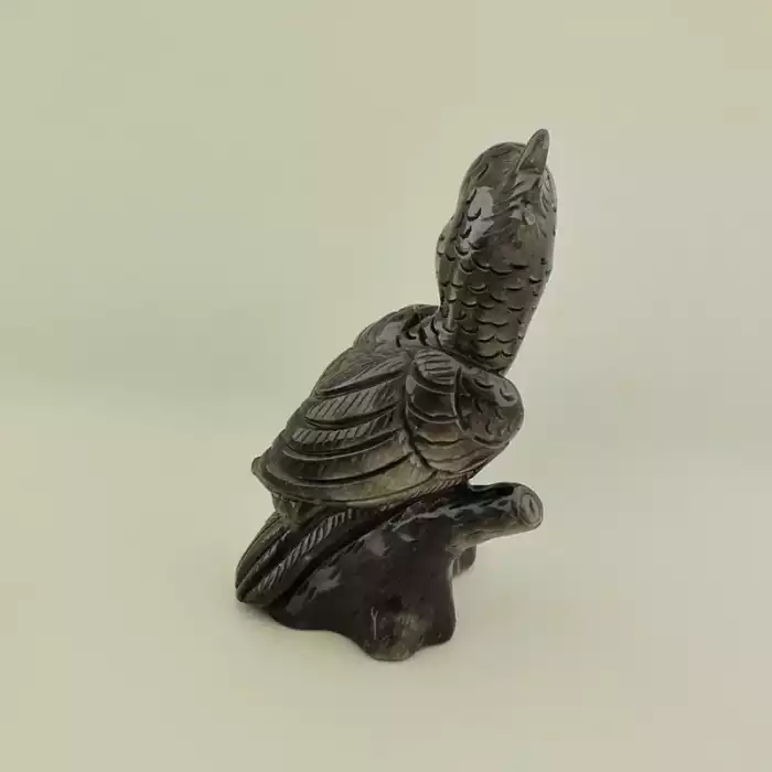 🏷️️ Мінерал Папуга Обсидіан F-106347