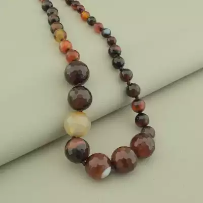 🏷️️ Намисто Сердолік 58 см. F-99138