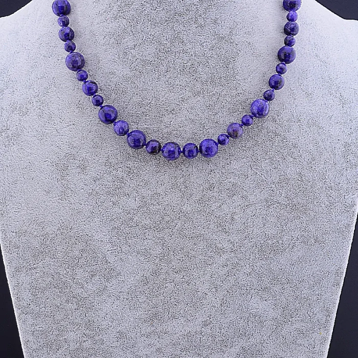 🏷️️ Намисто Чароит 45 см ss_82739