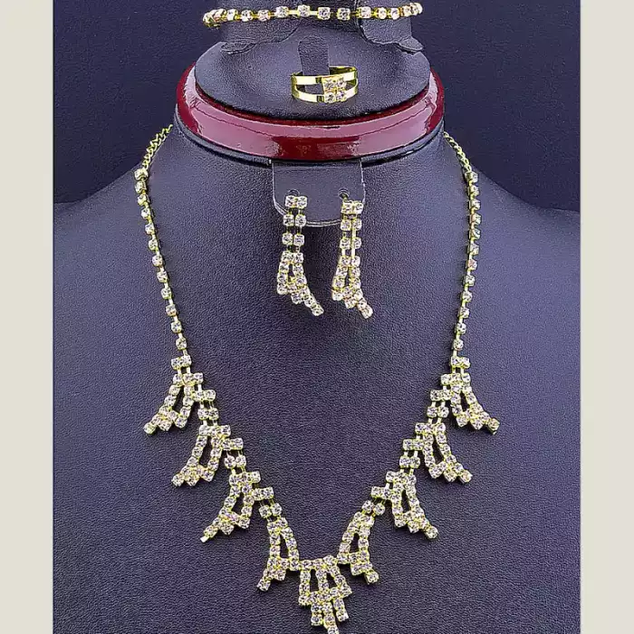 🏷️️ 999 Набір (4 предмета) Сrystal 46 см ss_15686