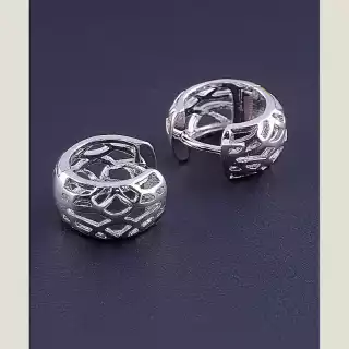 Сережки-кільця Xuping (родій)