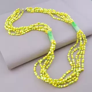 Намисто Перли, Агат 90 см