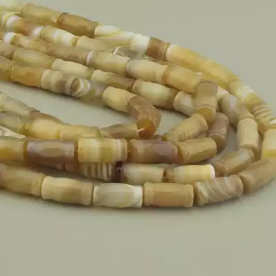 🏷️️ Намистини Агат 38 см. на нитці (натуральне каміння, без застібки) F-94631