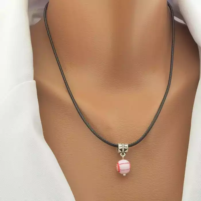 🏷️️ Підвіска Лемпворк (скло) 43 см. ss_102323