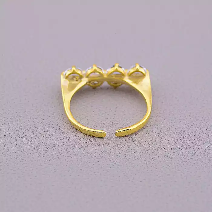 🏷️️ Каблучка роз'ємна FJ Сrystal ss_43315