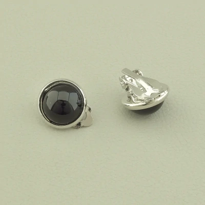 Сережки Агат 14х14