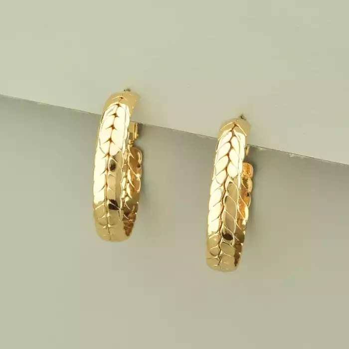 🏷️️ Сережки круглі французька застібка Xuping (позолота 18к) ss_103569