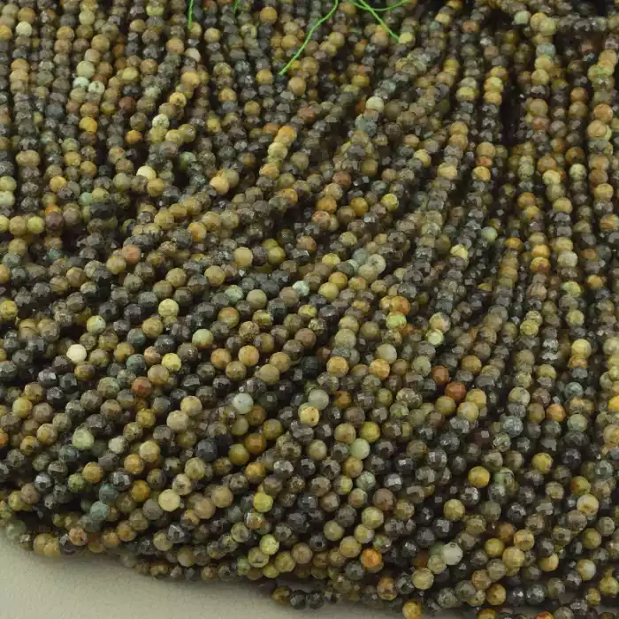 🏷️️ Нитка Хрізокола 39 см. 3мм. (без застібки) ss_104110