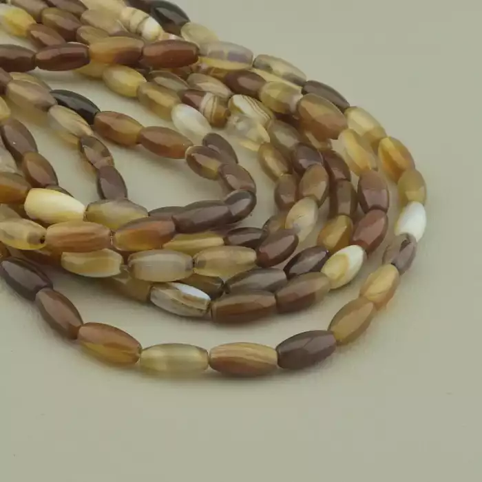 🏷️️ Нитка Агат 40 см. (без замка) ss_96812