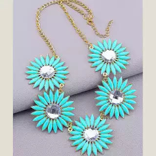 Підвіска квіти Сrystal 50 см FJ