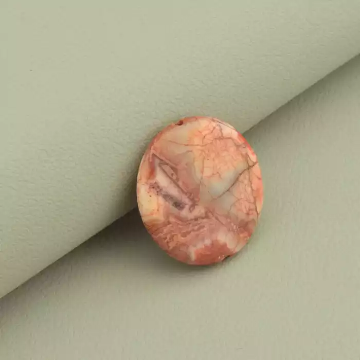 🏷️️ Кабошон яшма (30х30 мм, діаметр 1 мм, коричневий, чорний) ss_105124