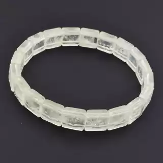 Браслет на резинці Гірський кришталь 19.5 см