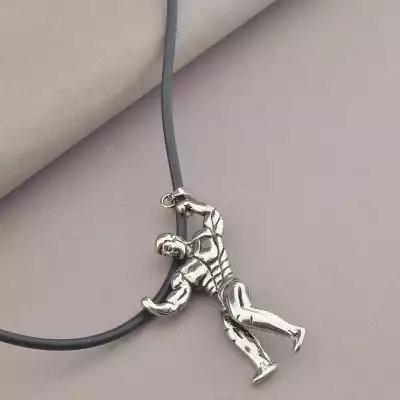 🏷️️ Підвіска чоловік медична сталь 316L 44 см F-70515