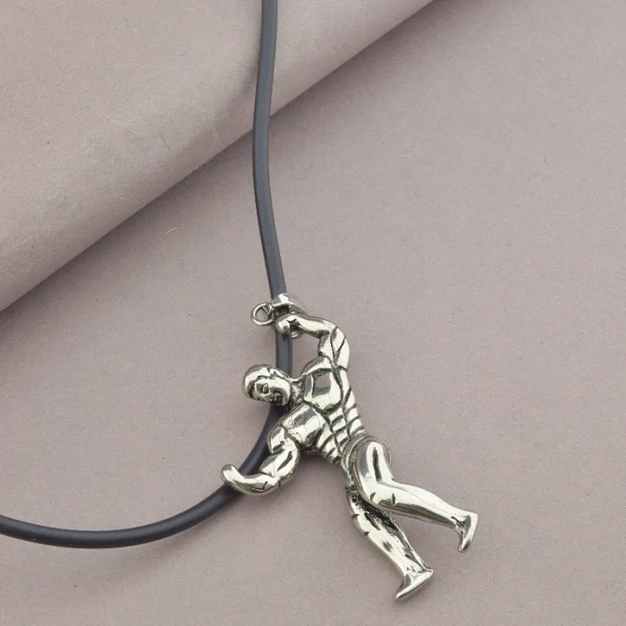 🏷️️ Підвіска чоловік медична сталь 316L 44 см ss_70515