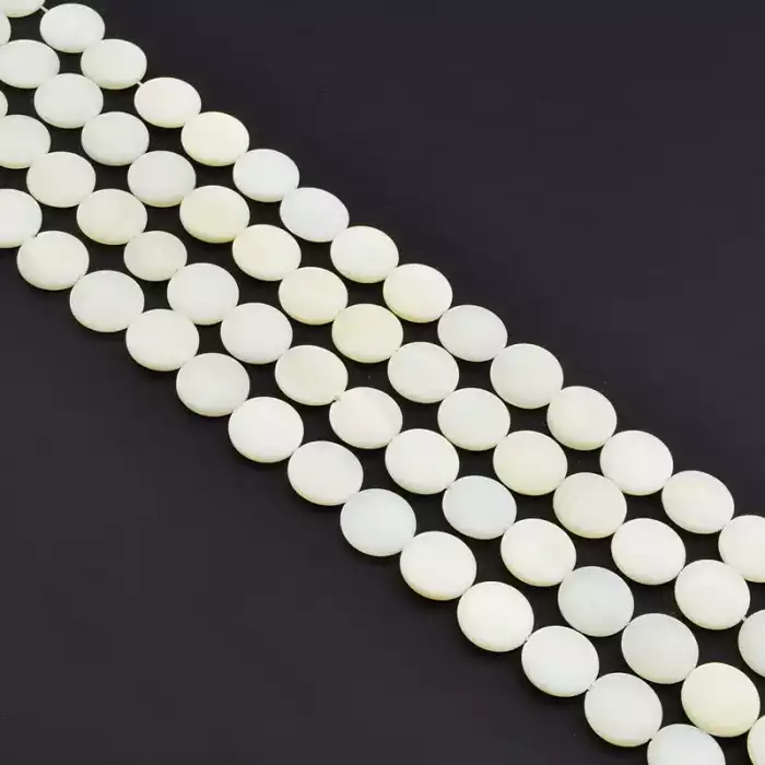 🏷️️ Намистини Перламутр 39 см (без застібки) F-106555