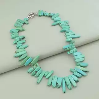 Намисто Бірюза 46 см.