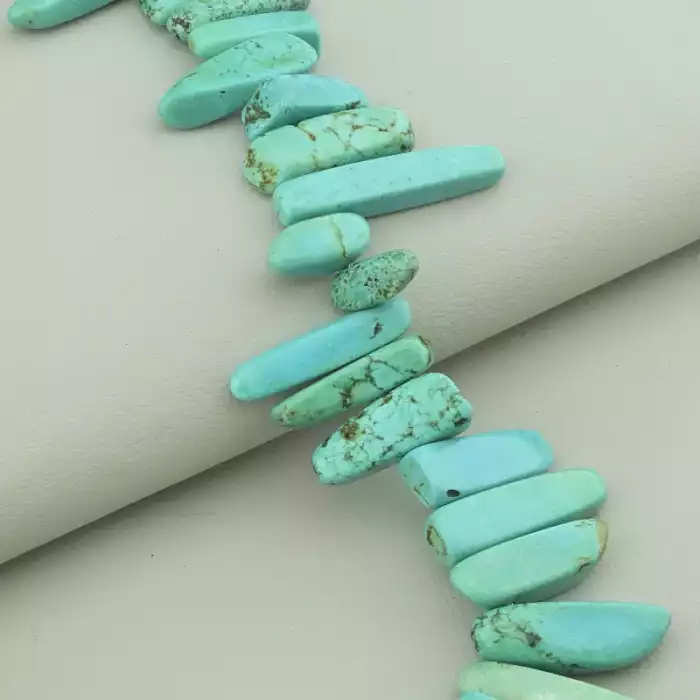 🏷️️ Намисто Бірюза 46 см. ss_92155