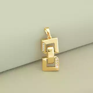 Кулон Xuping Фіаніт (позолота 18к)
