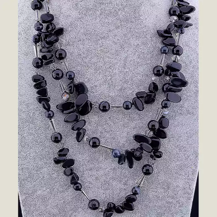 🏷️️ Намисто Агат 62 см ss_12938