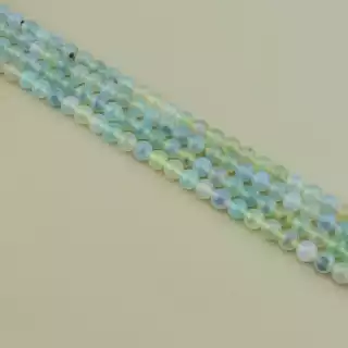 Намистини Кварц (імітація) 38 см. 8 мм. (без застібки) на нитці