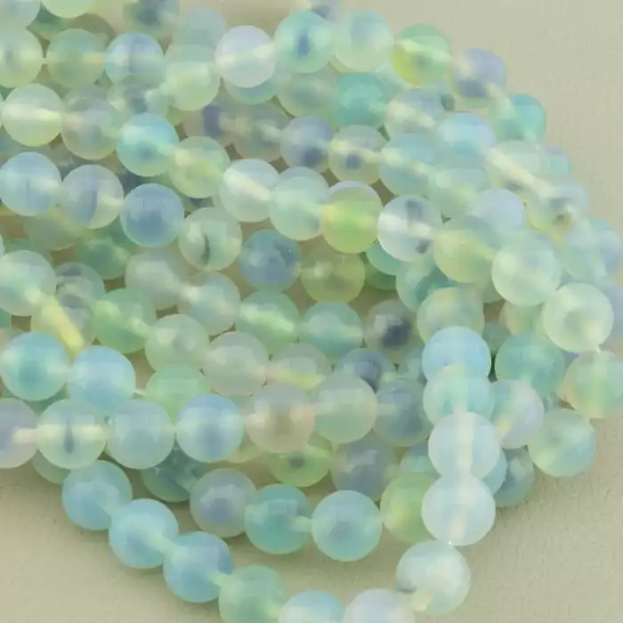 🏷️️ Нитка Кварц 38 см. 8 мм. (без застібки) ss_100382