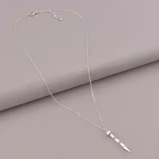 Підвіска Saiya Сrystal 41 см (родій)