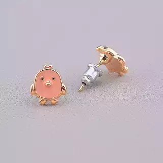 Сережки пусети Fashion емаль