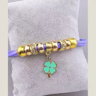 Браслет Сrystal 17 см шкірозамінник