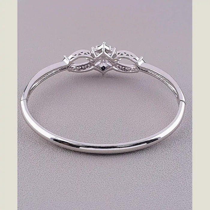 🏷️️ Браслет шарнірний Фіаніт Xuping (родій) ss_64638