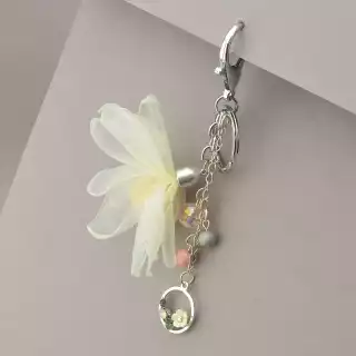 Брелок квітка Flora Secret тканина